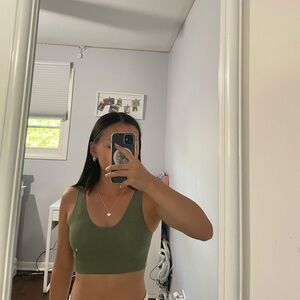 TWO size small aerie bra